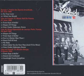 CD The Yardbirds: Live In France DIGI