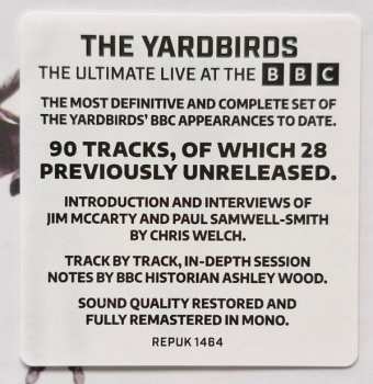 4CD/Coffret The Yardbirds: The Ultimate Live At The BBC