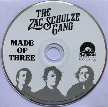 CD The Zac Schulze Gang: Made Of Three