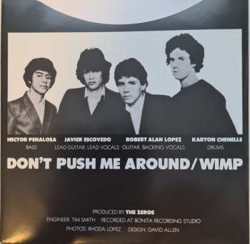 SP The Zeros: Don't Push Me Around / Wimp