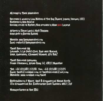 CD Thee Jenerators: Jenerator X