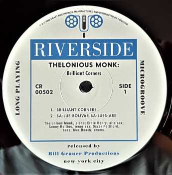 LP/Coffret Thelonious Monk: Brilliant Corners