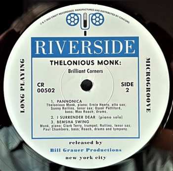 LP/Coffret Thelonious Monk: Brilliant Corners