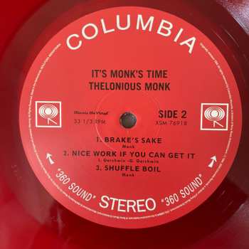 LP Thelonious Monk: It's Monk's Time CLR | LTD | NUM
