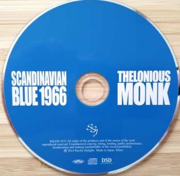CD Thelonious Monk: Scandinavian Blue 1966 LTD