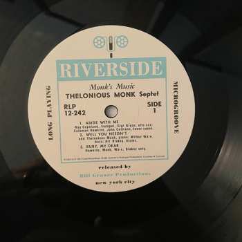 LP Thelonious Monk Septet: Monk's Music