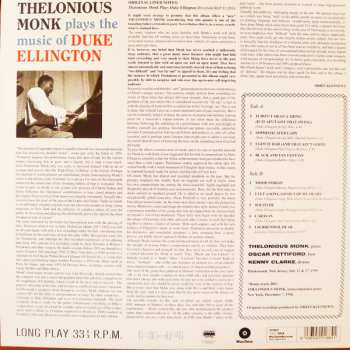 LP Thelonious Monk: Thelonious Monk Plays The Music Of Duke Ellington LTD