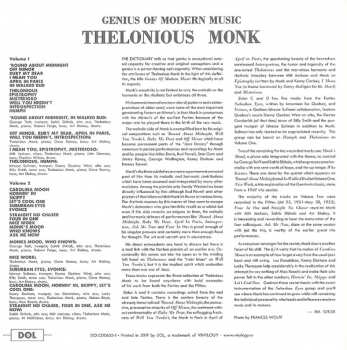 5CD/Coffret Thelonious Monk: Timeless Classic Albums -  The Genius