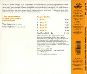 CD Theo Jörgensmann: Pagine Gialle