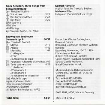 CD Konrad Hünteler: The Revolution Of The Flute