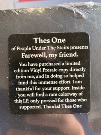 LP Thes One: Farewell, My Friend