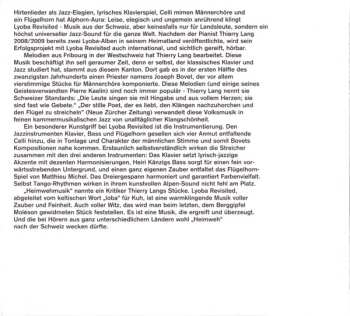 CD Thierry Lang: Lyoba Revisited