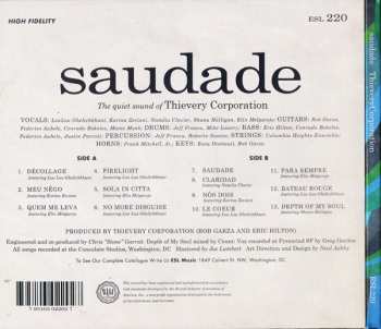 CD Thievery Corporation: Saudade