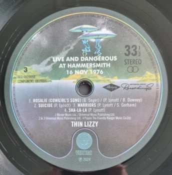 2LP Thin Lizzy: Live And Dangerous At Hammersmith 16 Nov 1976