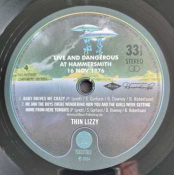 2LP Thin Lizzy: Live And Dangerous At Hammersmith 16 Nov 1976
