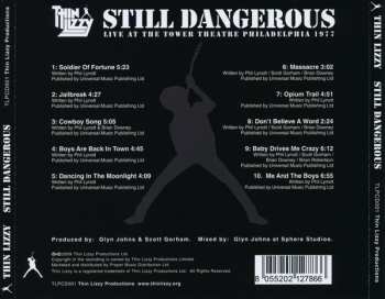 CD Thin Lizzy: Still Dangerous (Live At The Tower Theatre Philadelphia 1977)