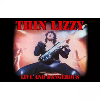 Poster textile Live And Dangerous