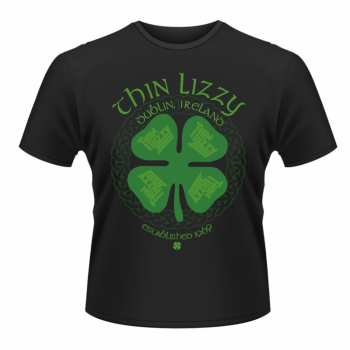 Merch Thin Lizzy: T-shirt Four Leaf Clover