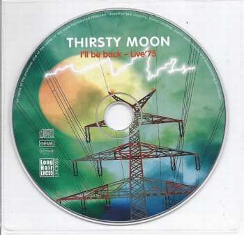 CD Thirsty Moon: I'll Be Back - Live '75