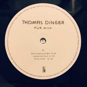 LP Thomas Dinger: Für Mich