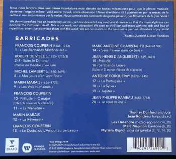 CD Jean Rondeau: Barricades