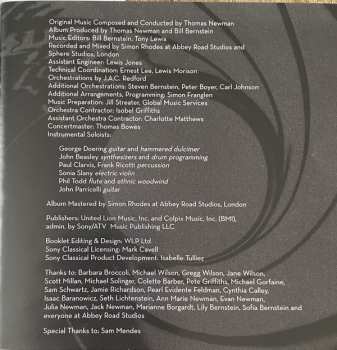 CD Thomas Newman: Skyfall (Original Motion Picture Soundtrack)