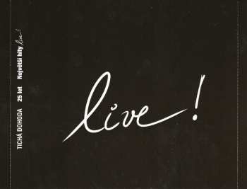 CD Tichá Dohoda: 25 Let Největší Hity Live!