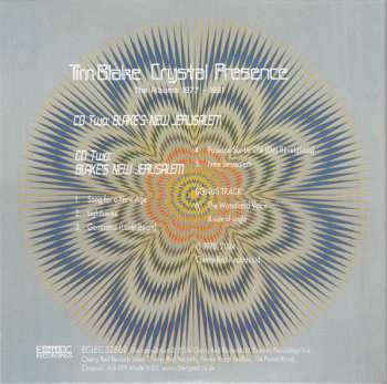 3CD/Coffret Tim Blake: Crystal Presence (The Albums 1977 - 1991)