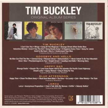 5CD/Coffret Tim Buckley: Original Album Series