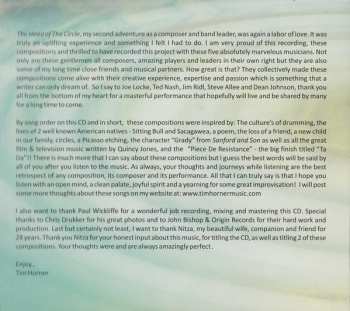 CD Tim Horner: The Head Of The Circle