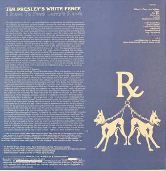 2LP White Fence: I Have To Feed Larry's Hawk