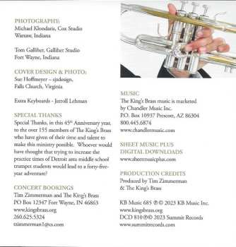 CD Tim Zimmerman And The King's Brass: Festive Brass, 45th Anniversary Celebration