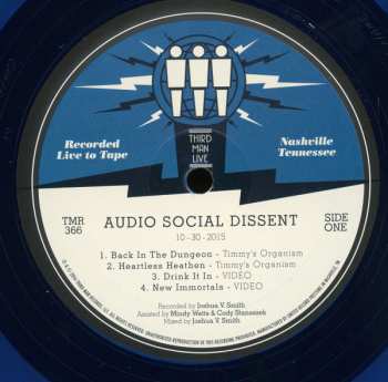 LP Timmy's Organism: Audio Social Dissent (Devil's Night - October 30th, 2015) CLR
