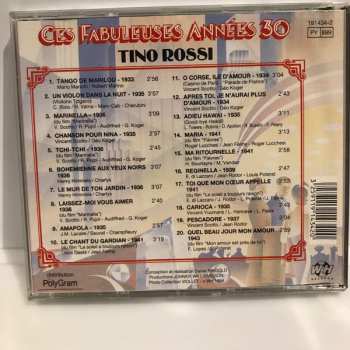 CD Tino Rossi: Ces Fabuleuses Années 30 - Tino Rossi