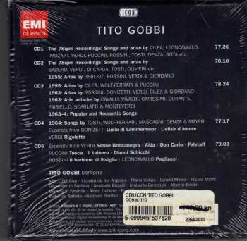 5CD/Coffret Tito Gobbi: Complete Solo Recordings