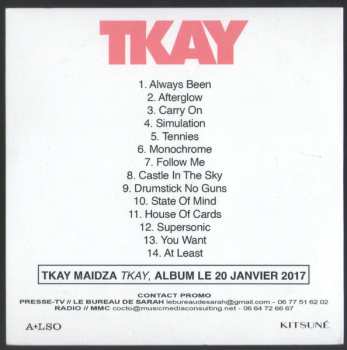 CD Tkay Maidza: Tkay