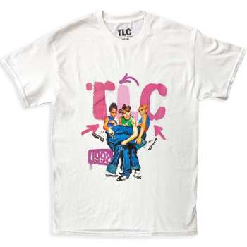 Marchandises TLC: Tlc Unisex T-shirt: Kicking Group (small) S