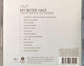 CD Tim Rogers: My Better Half
