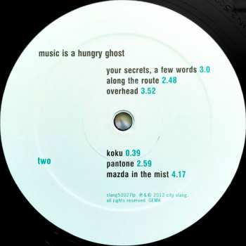 LP/CD To Rococo Rot: Music Is A Hungry Ghost LTD