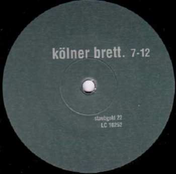 LP To Rococo Rot: Kölner Brett