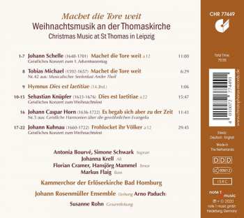 CD Tobias Michael: Machet Die Tore Weit - Weihnachtsmusik An Der Thomaskirche