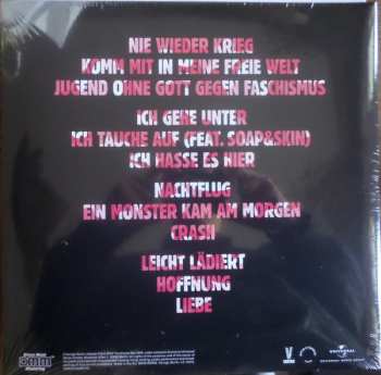 2LP/CD/SP/Coffret Tocotronic: Nie Wieder Krieg LTD | CLR