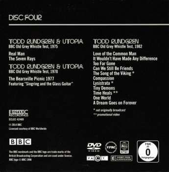 3CD/DVD/Coffret Todd Rundgren: At The BBC 1972-1982