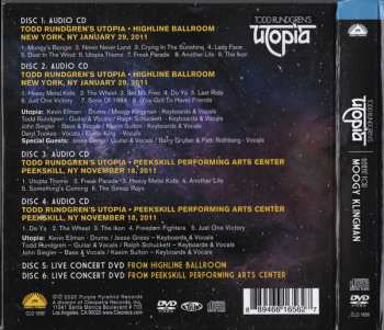 4CD/2DVD/Coffret Utopia: Benefit For Moogy Klingman