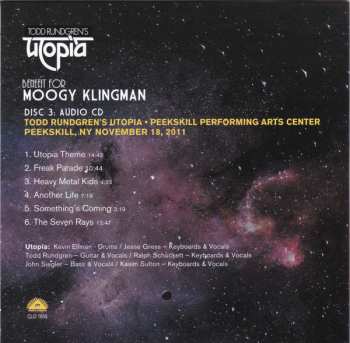4CD/2DVD/Coffret Utopia: Benefit For Moogy Klingman