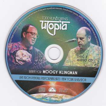 4CD/2DVD/Coffret Utopia: Benefit For Moogy Klingman