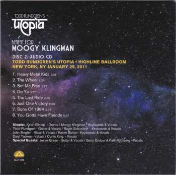4CD/2DVD/Coffret Utopia: Benefit For Moogy Klingman