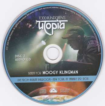 4CD/2DVD/Coffret Utopia: Benefit For Moogy Klingman