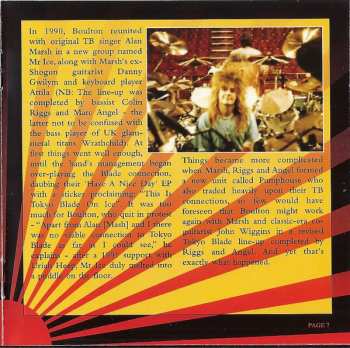 2CD Tokyo Blade: No Remorse / Burning Down Paradise