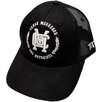 Marchandises Tokyo Time: Tokyo Time Unisex Mesh Back Cap: Ufc Mcgregor White Wreath Logo